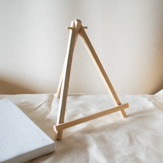 20cm mini-Stand for Painting + free Canvas Board