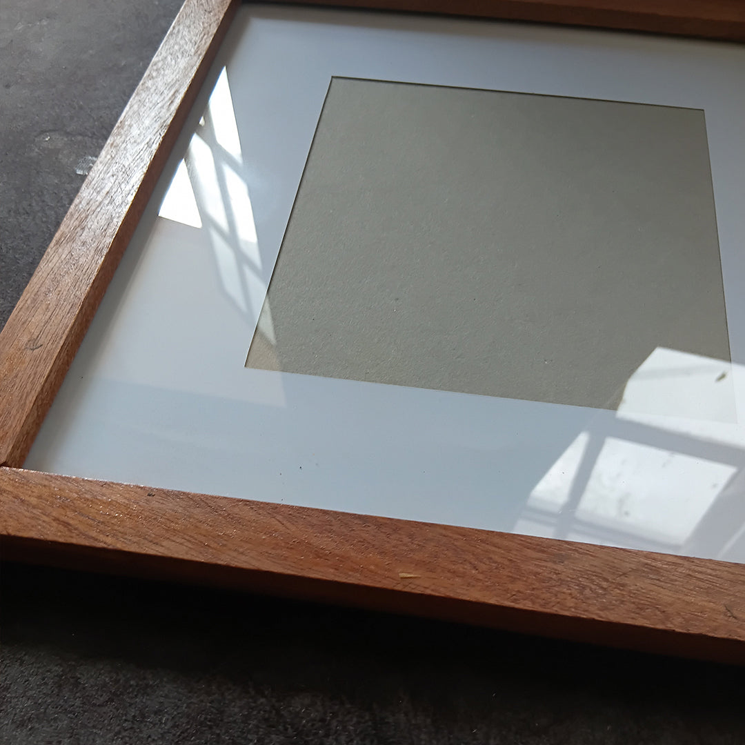 Mahogany Wooden Gallery wall frames 30x30cm