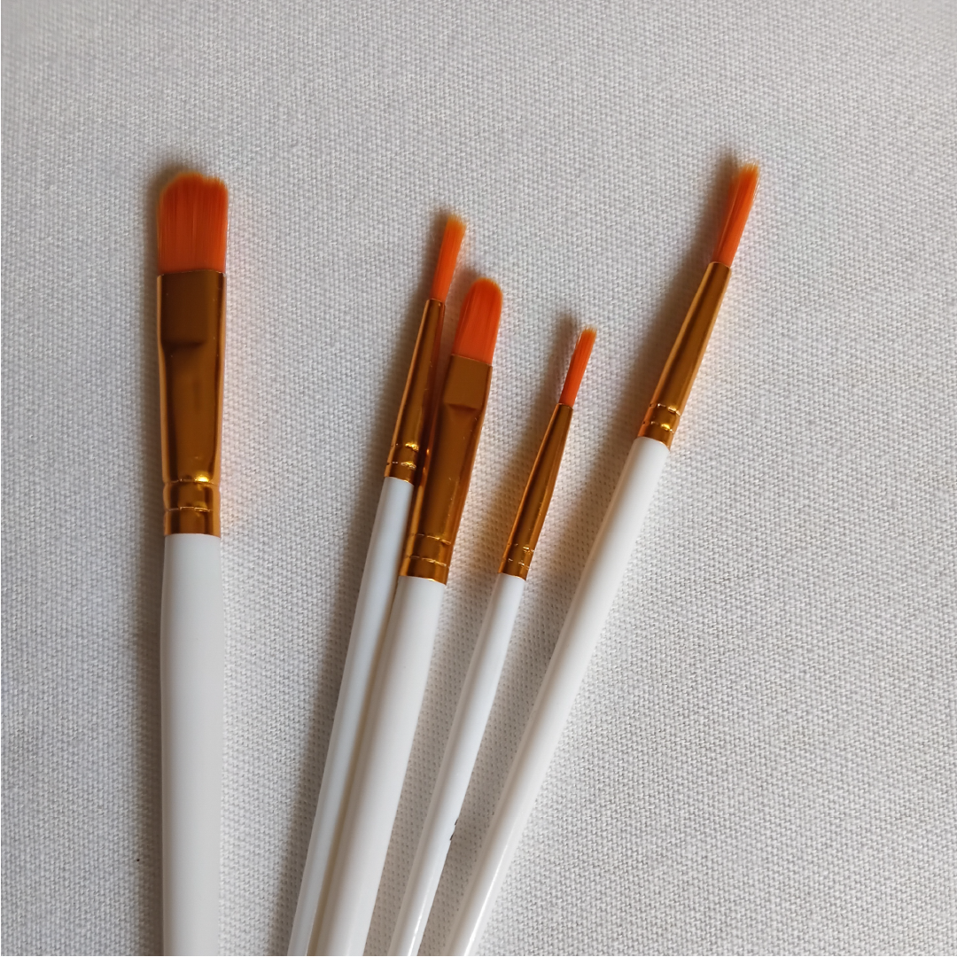 Stylish 10pcs White Brushes