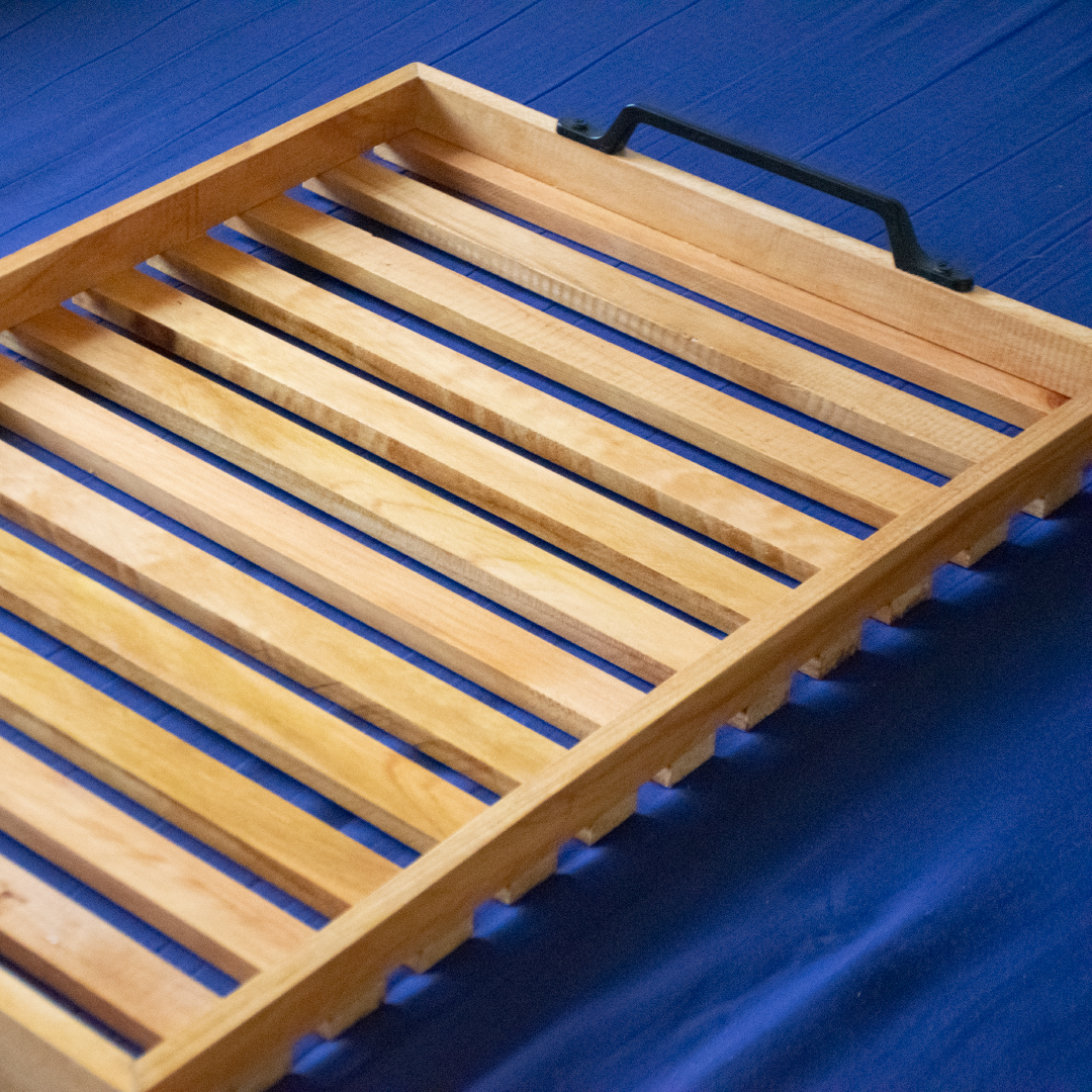 Rustic wooden tray for Kitchen & Dining Food and Dish Transport