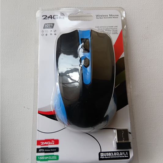 Classic Wireless Black Ergonomic mouse