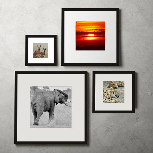 Wooden Black Frame A2 A3 A4 A5 Thin Photo Frame