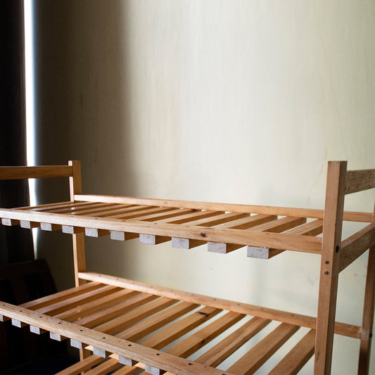 Wooden Wine Rack - Cypress Tree 60 x 80 x 30 cm