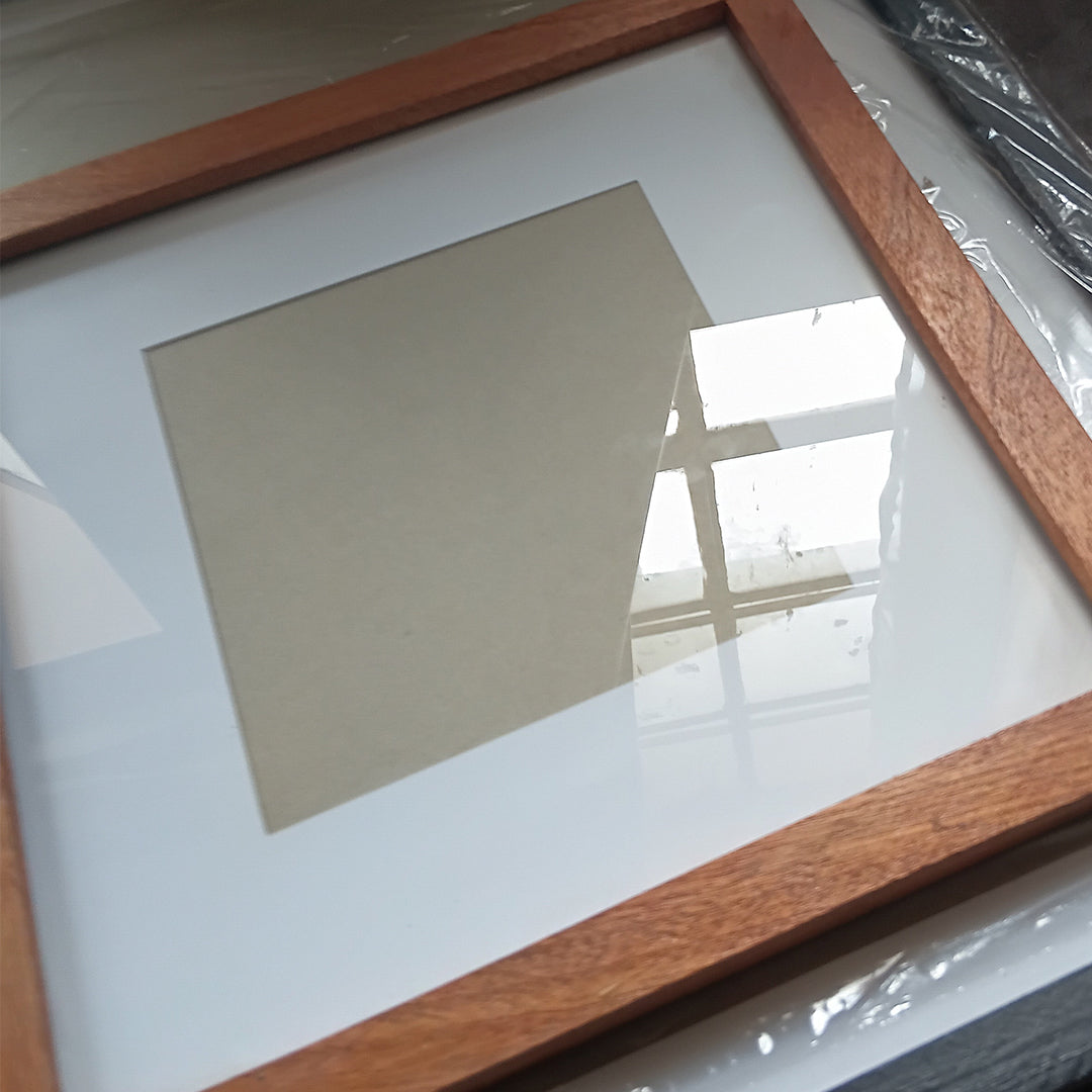 A4 Wooden Mahogany Frame for Documents and photos