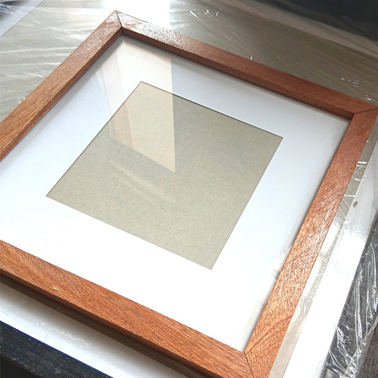 A4 Wooden Mahogany Frame for Documents and photos