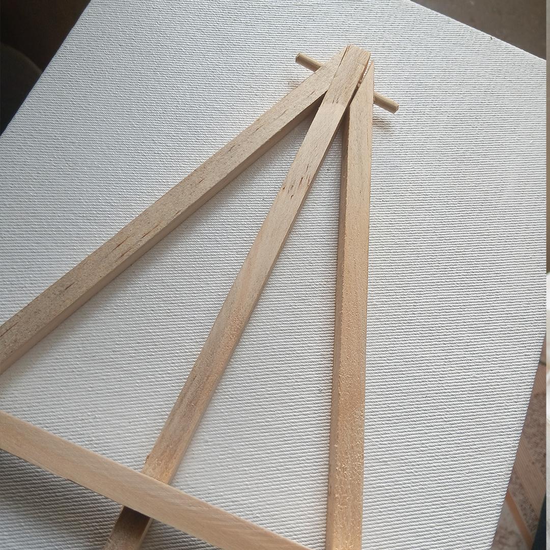 Tripod Wooden Phone Stand