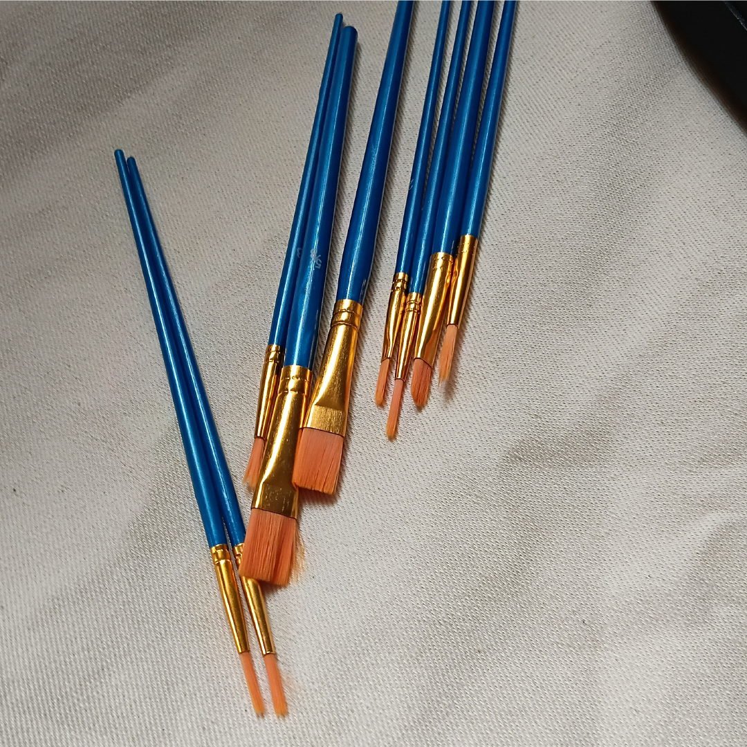 5pcs Kids Canvas Boards + Free 12pcs Acrylic paint set with Brushes for Painting ? DIY Art Craft for Children