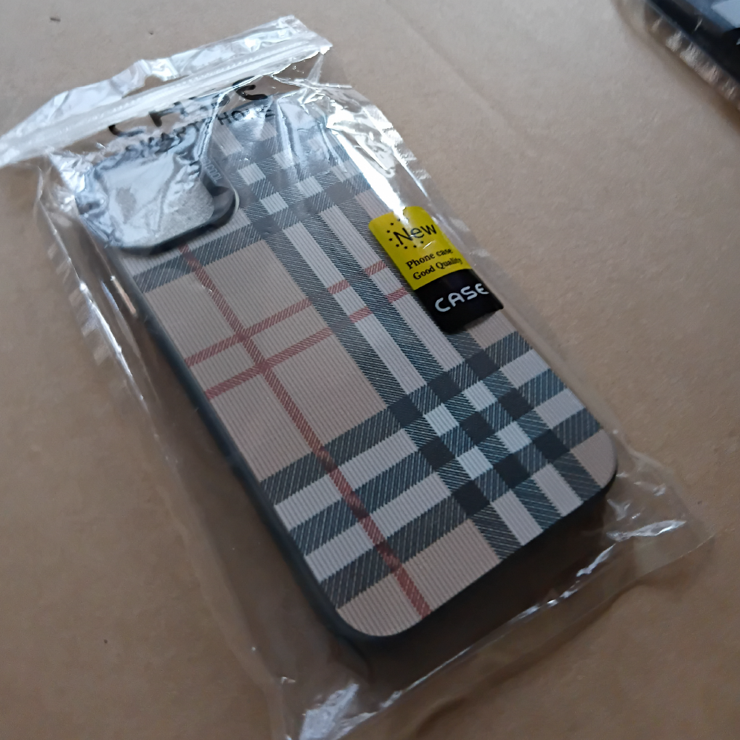 British Style Stripes Phone Case for Iphone 11 Fully Protective Against Falling TPU+PC Shell