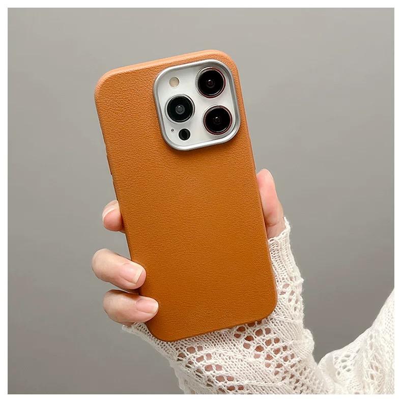 iPhone 11 Black or Brown Texture Soft Shell Case ? Shockproof TPU+PC Hybrid Cover, Full Drop Protection